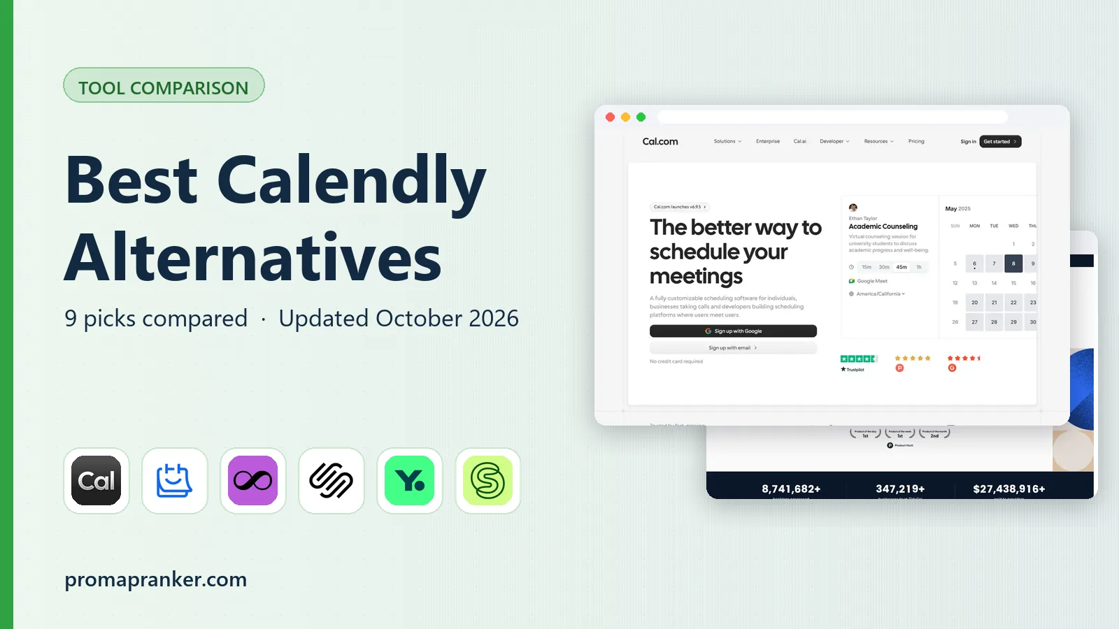 Best Calendly Alternatives in 2026