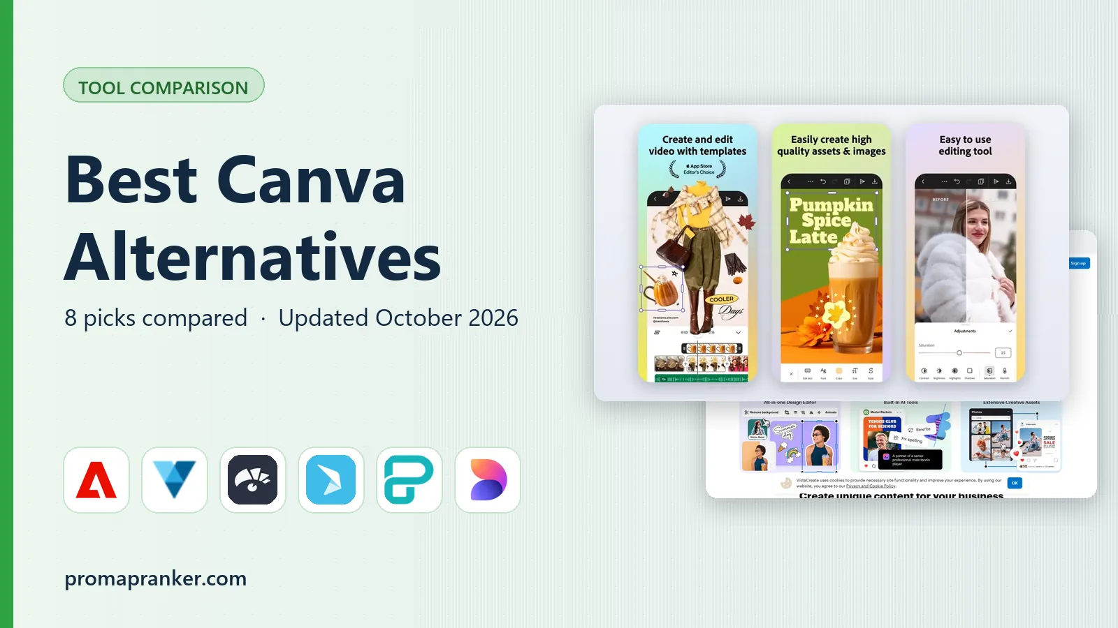 Best Canva Alternatives in 2026: 8 Design Tools Compared
