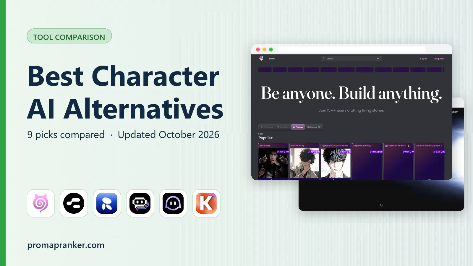 Best Character AI Alternatives in 2026