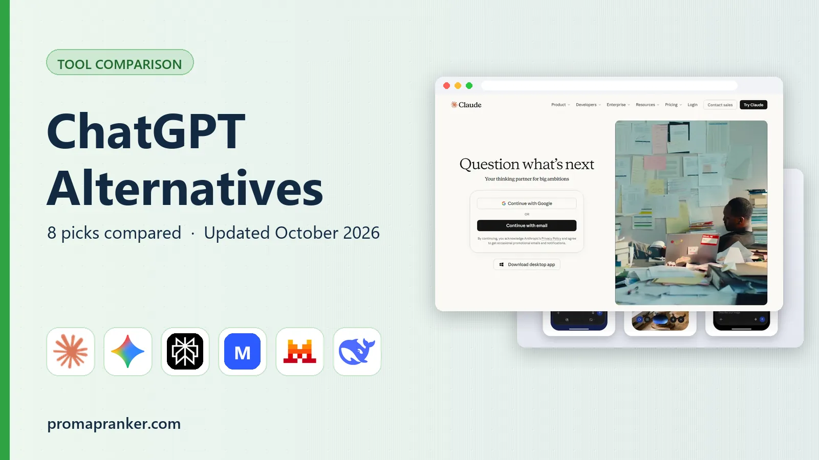 ChatGPT Alternatives in 2026