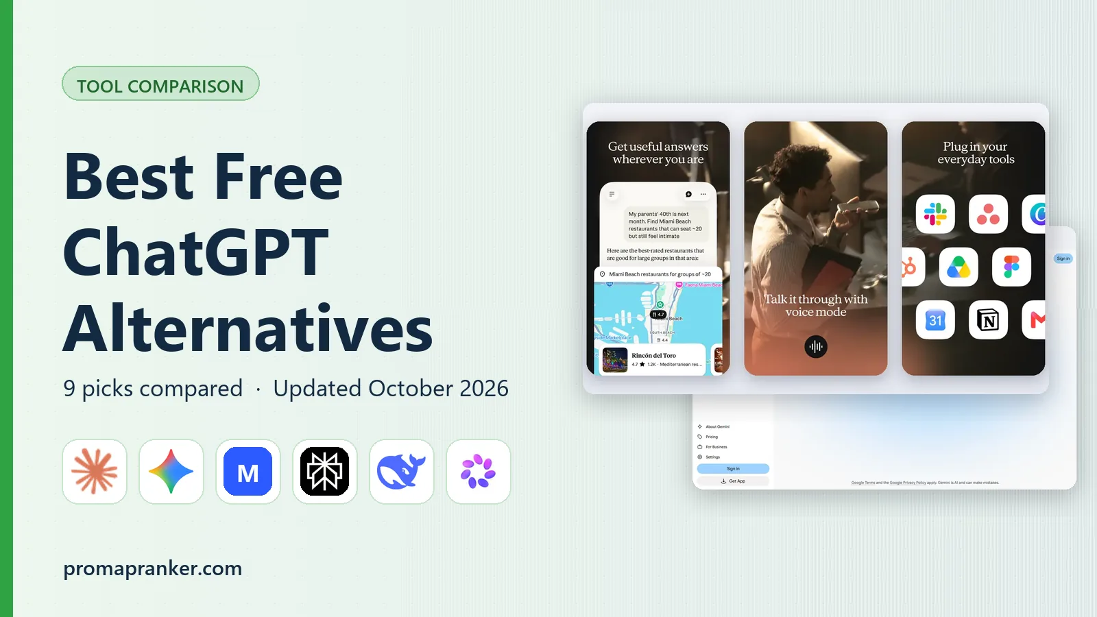 Best Free ChatGPT Alternatives in 2026