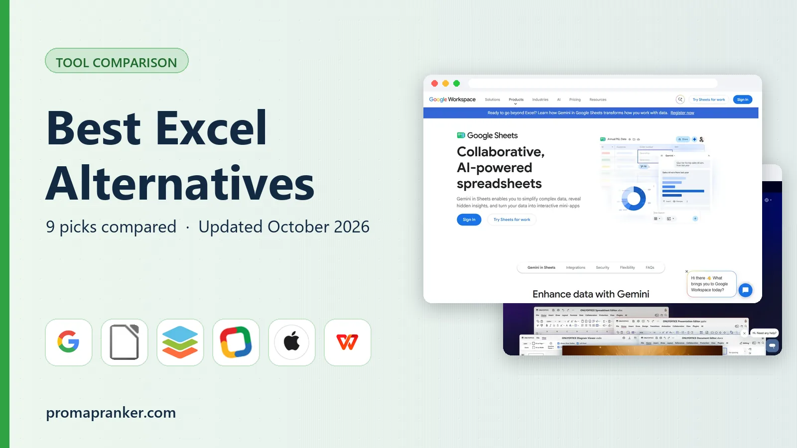 Best Excel Alternatives in 2026
