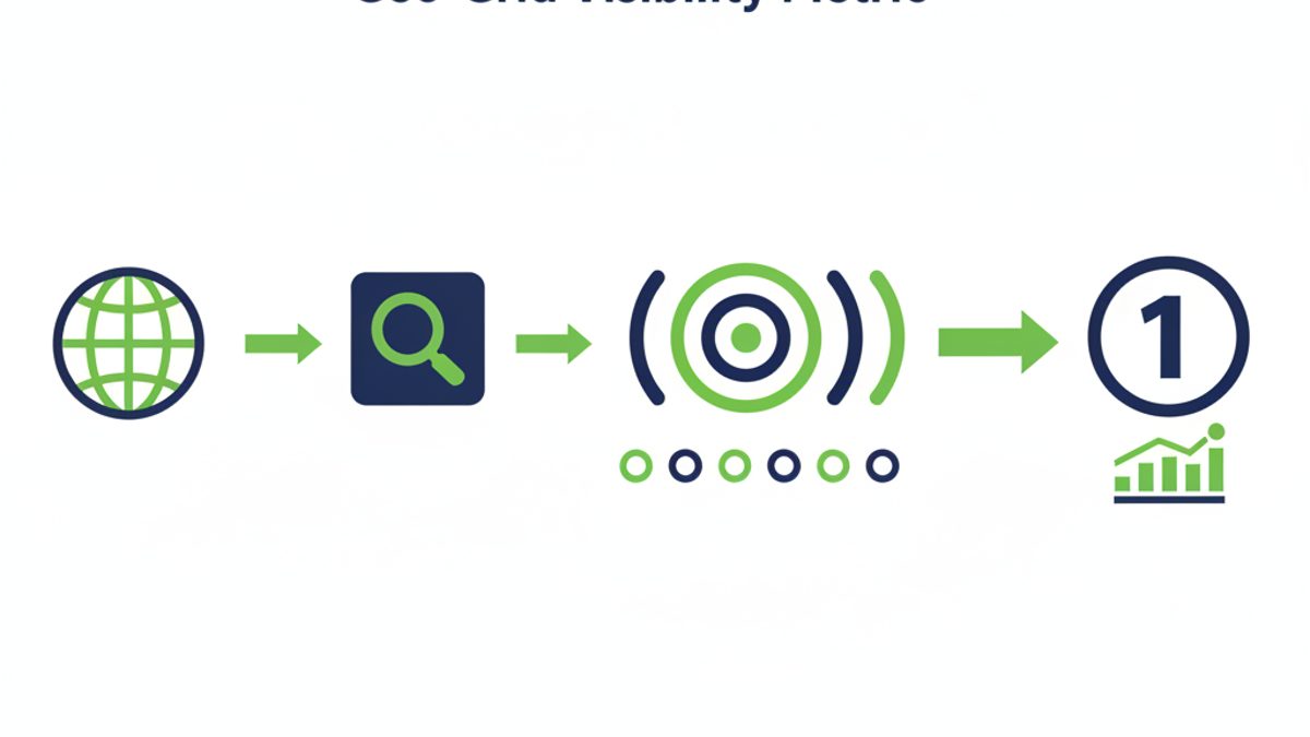 Geo-Grid Visibility Metric: The Single Number That Captures Local Reach infographic
