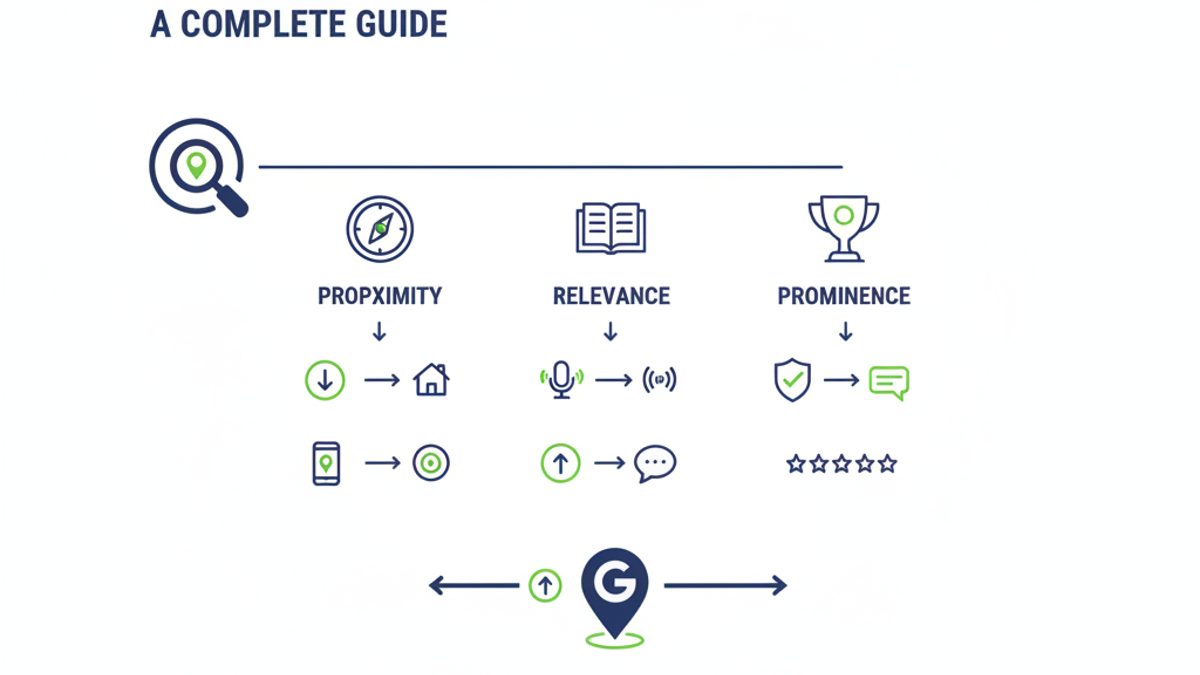 Google Maps Rankings Factors: A Complete Guide infographic