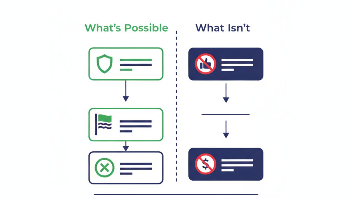 How to Delete Google Reviews: What's Possible and What Isn't infographic