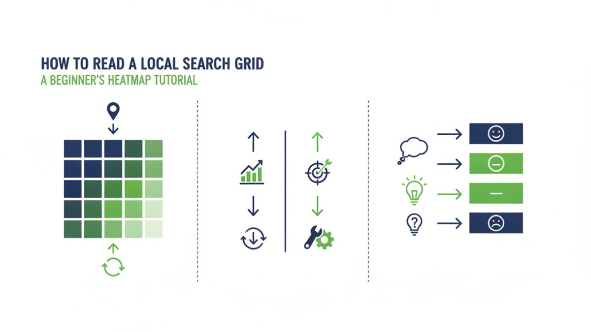 How to Read a Local Search Grid: A Beginner's Heatmap Tutorial infographic