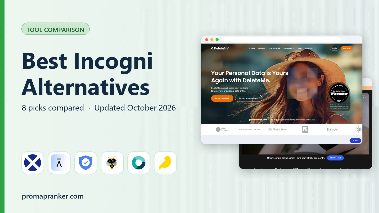 Best Incogni Alternatives in 2026