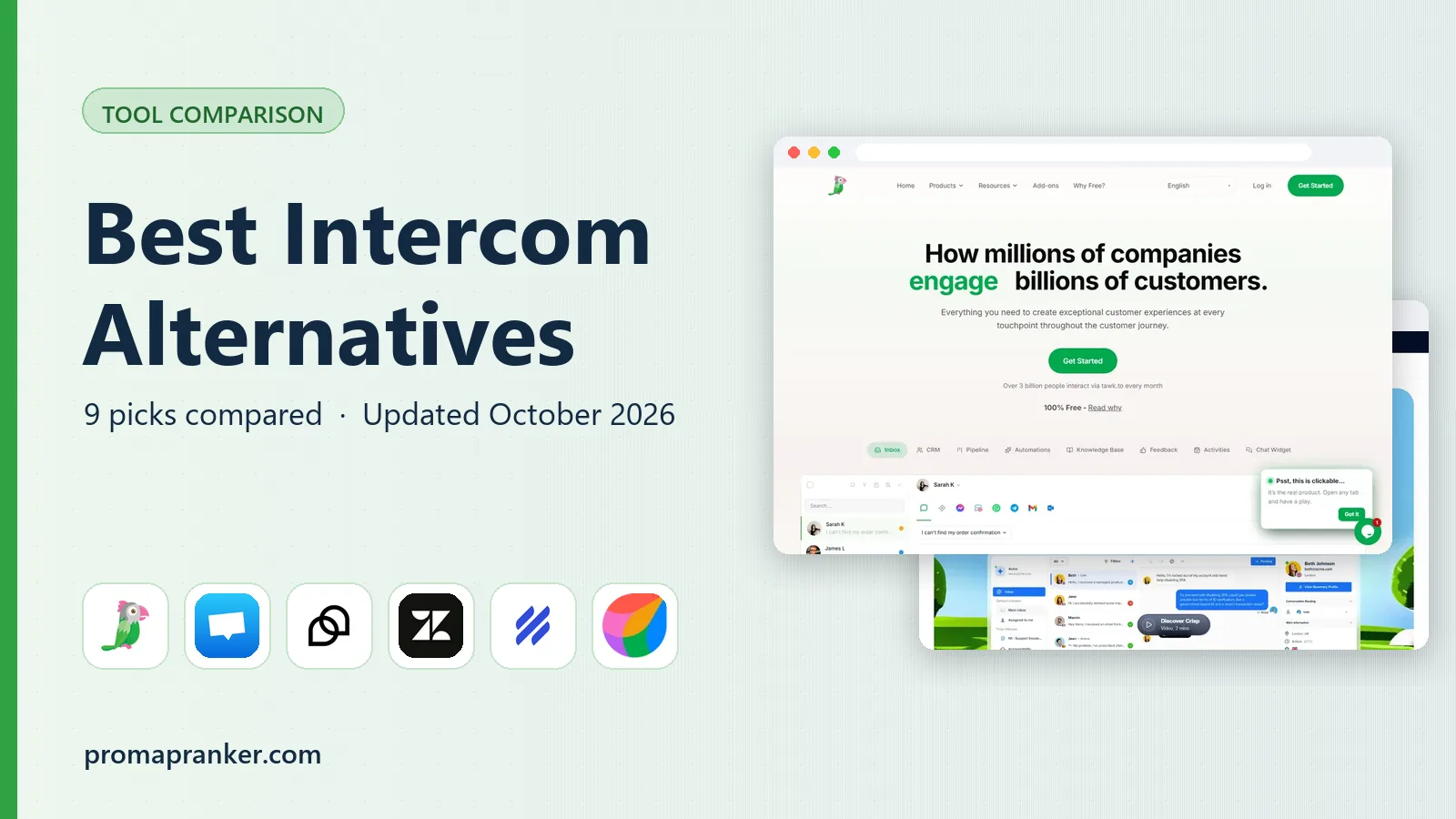 Best Intercom Alternatives in 2026