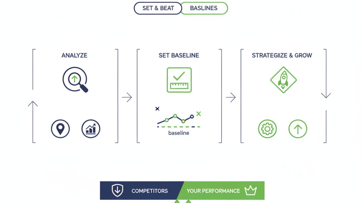 Local SEO Benchmarking: How to Set and Beat Your Baselines infographic
