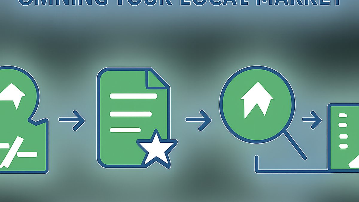 Local SEO for Real Estate Agents: Owning Your Local Market infographic