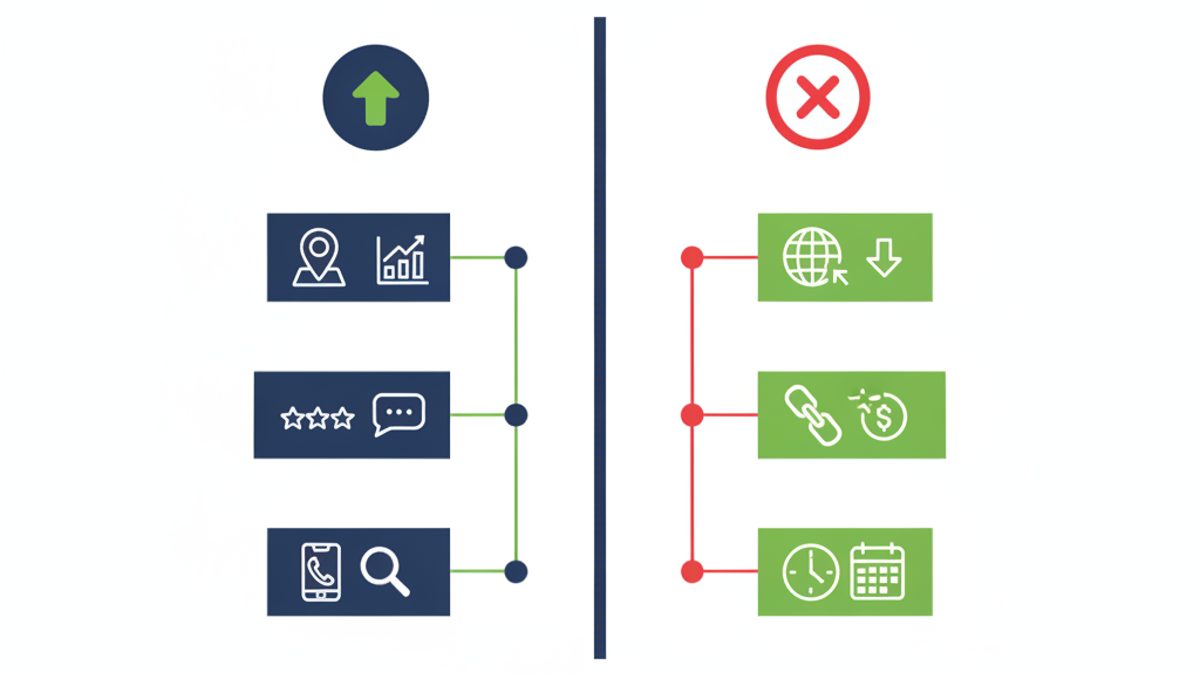 Local SEO Metrics That Matter (and the Ones to Ignore) infographic