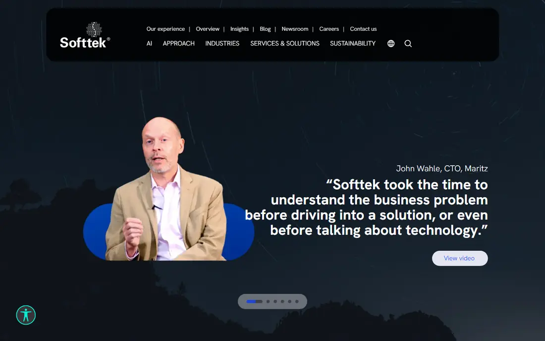 Softtek website