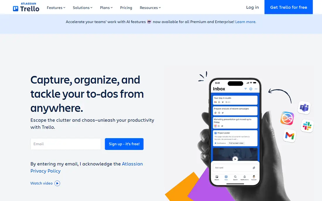Trello website
