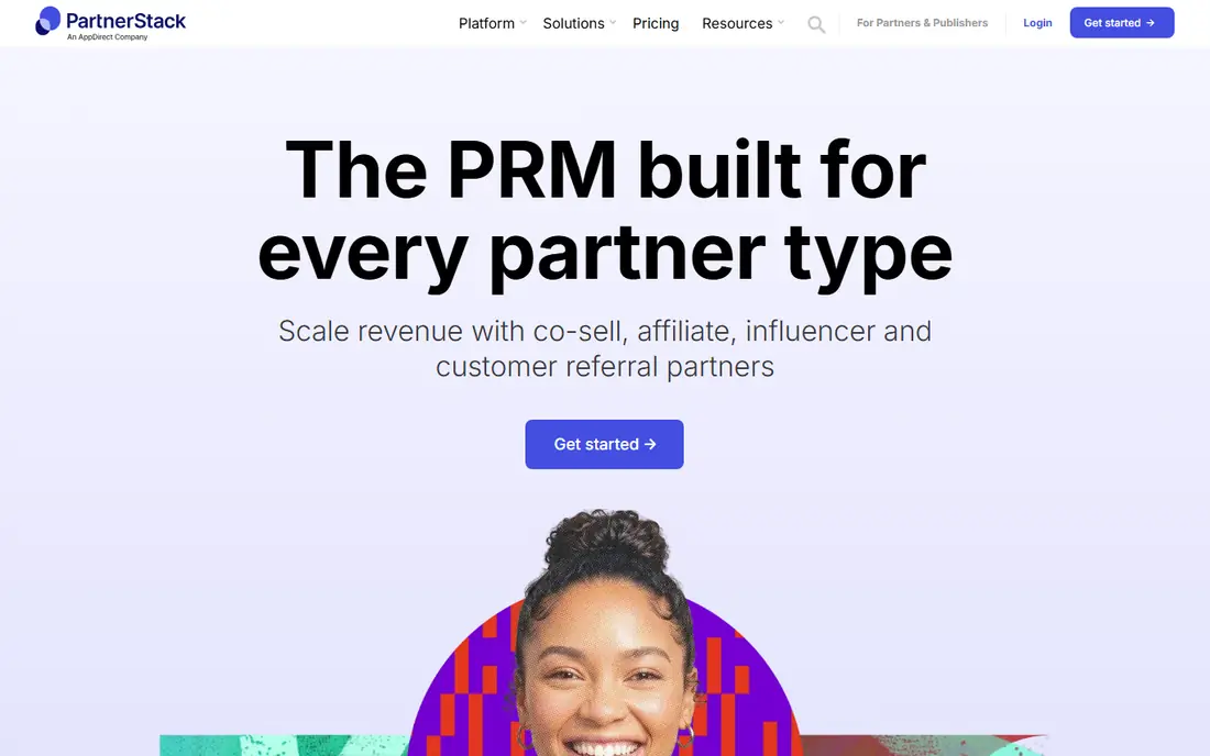 PartnerStack website