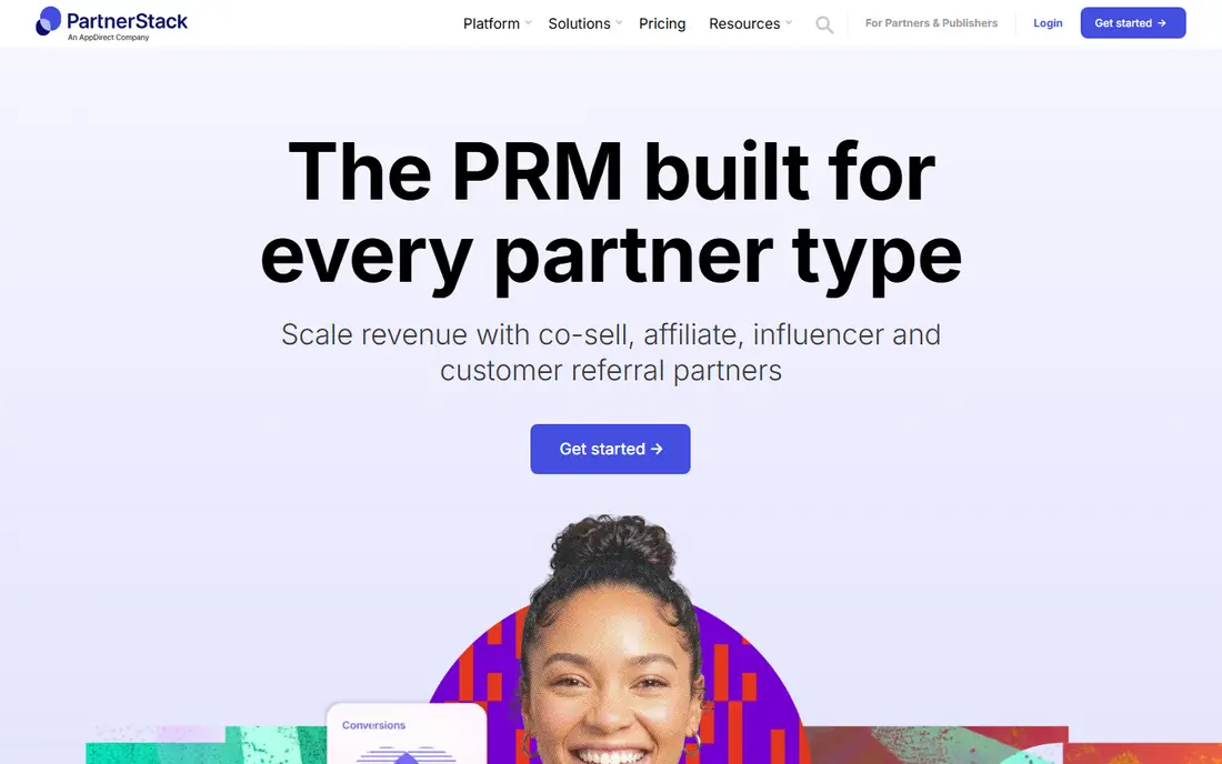 PartnerStack website
