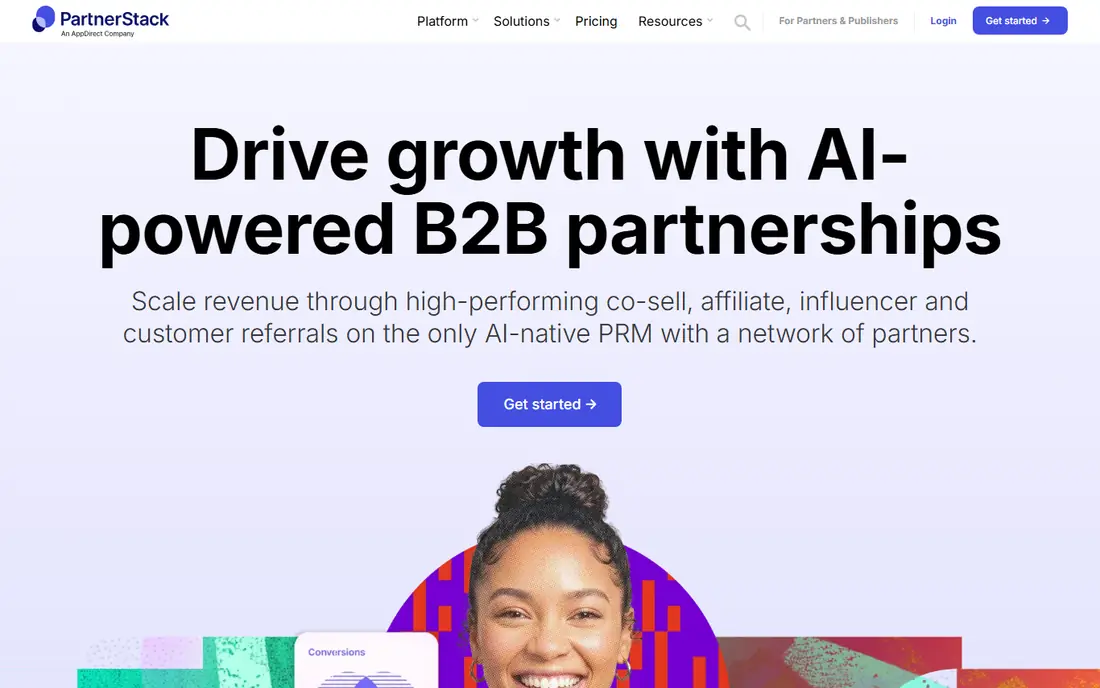 PartnerStack website