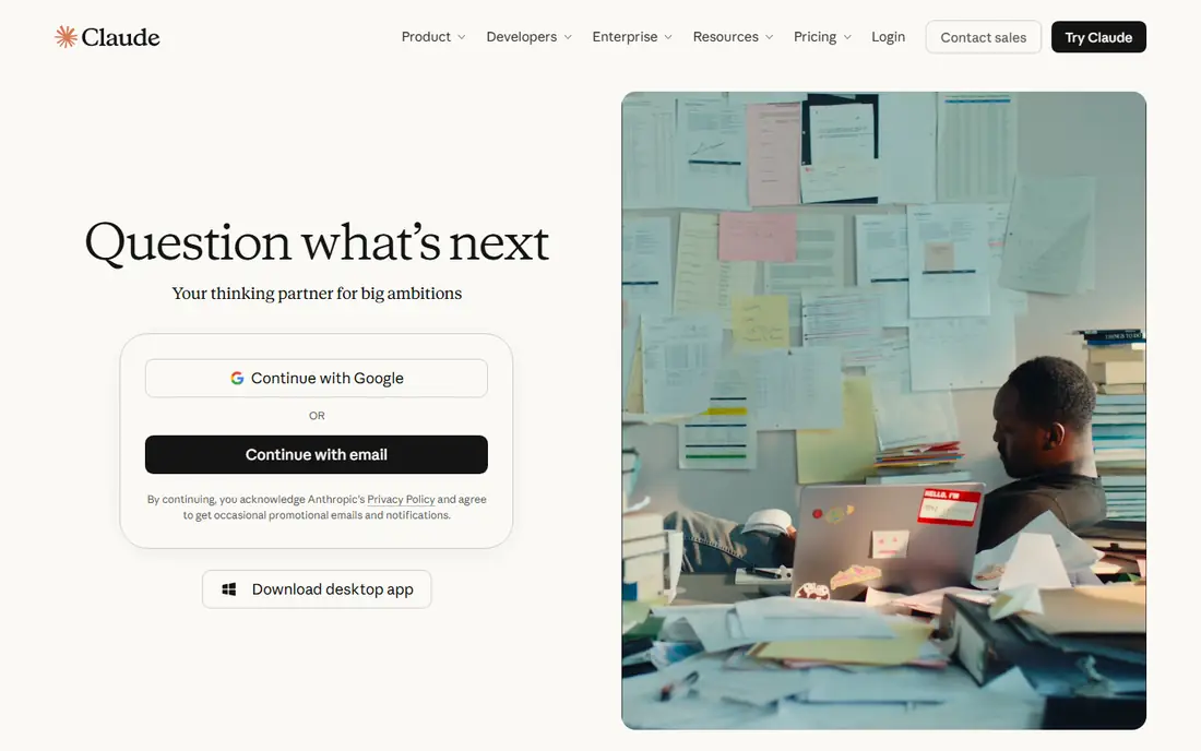 Claude Code website