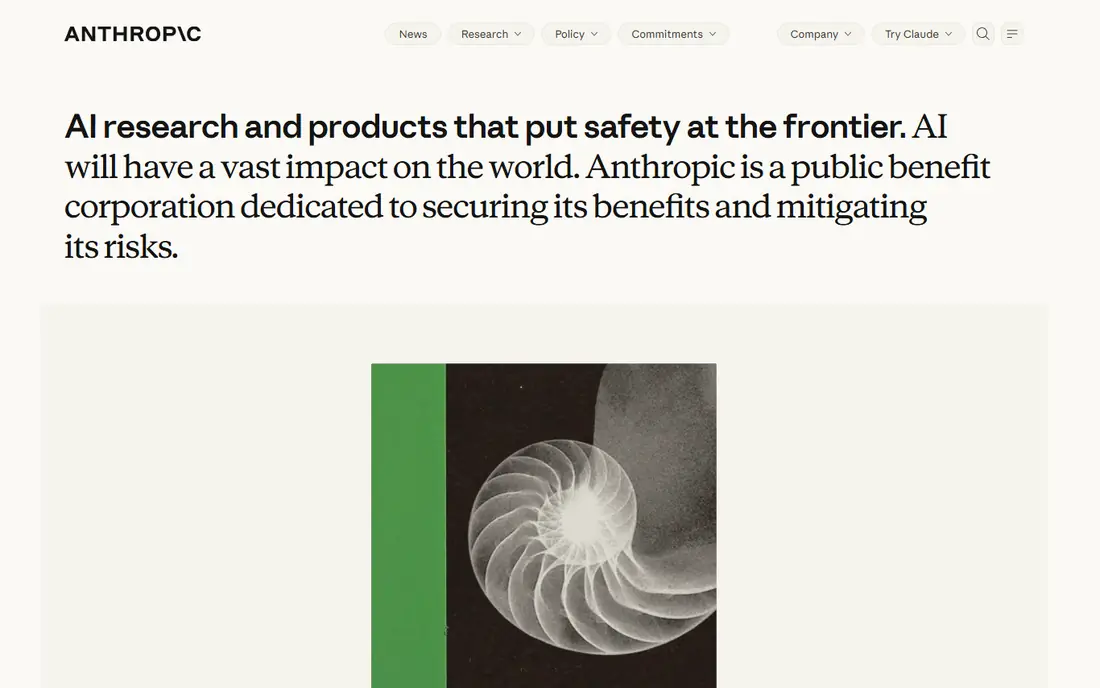 Anthropic website