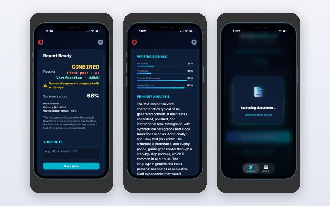 Originality.ai app screenshots