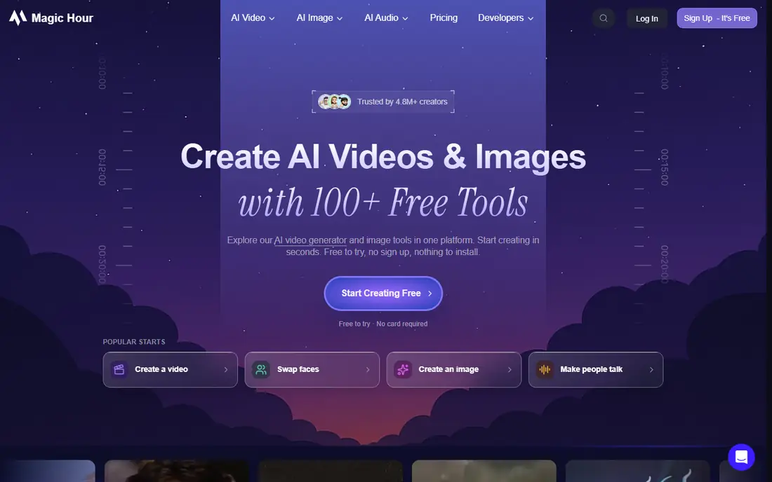 Magic Hour website