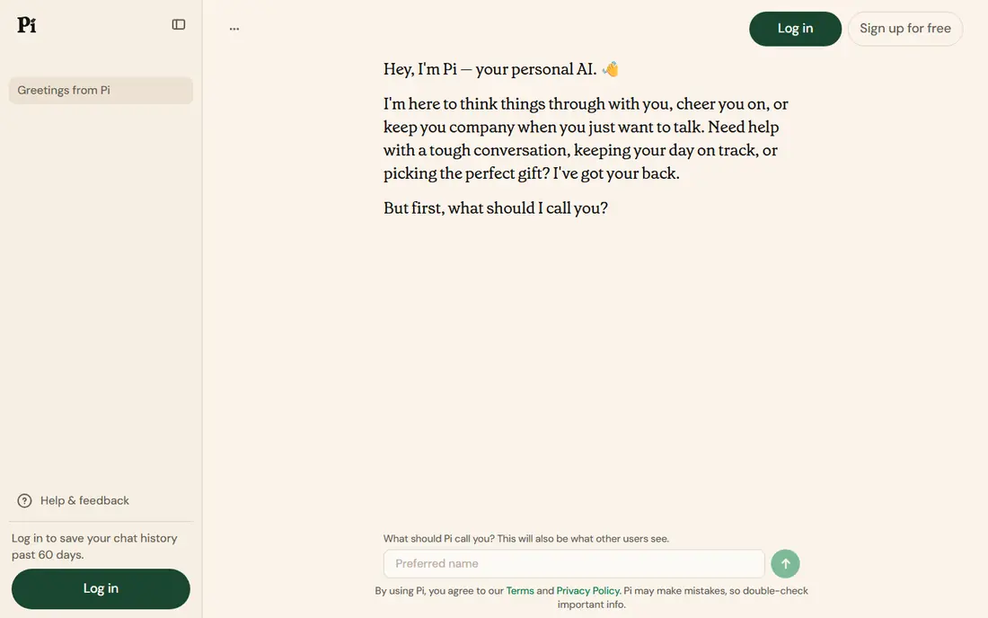 Pi website