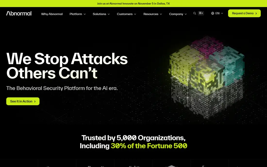 Abnormal AI website