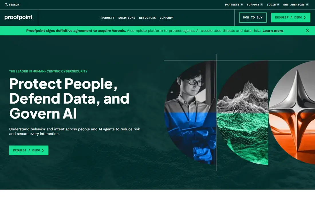Proofpoint website