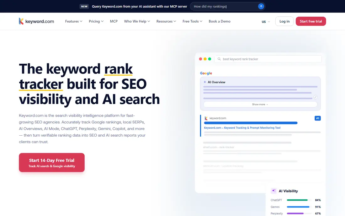 Keyword.com website