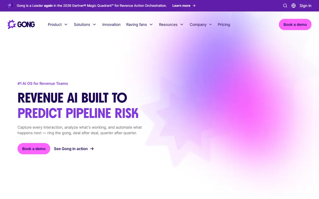 Gong website