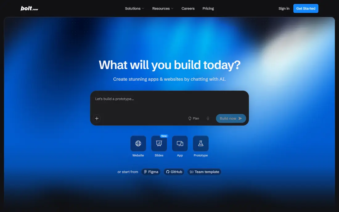 Bolt website