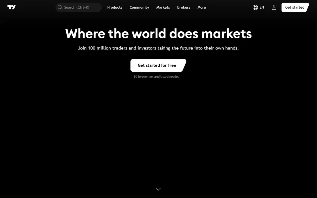 TradingView website
