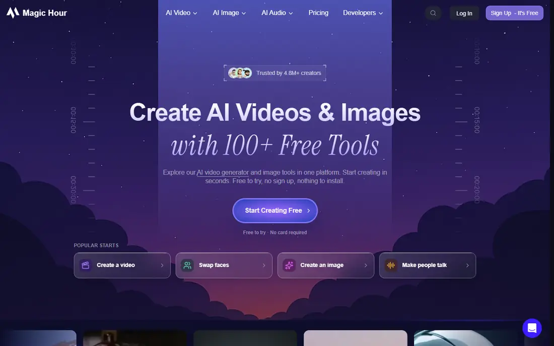 Magic Hour website