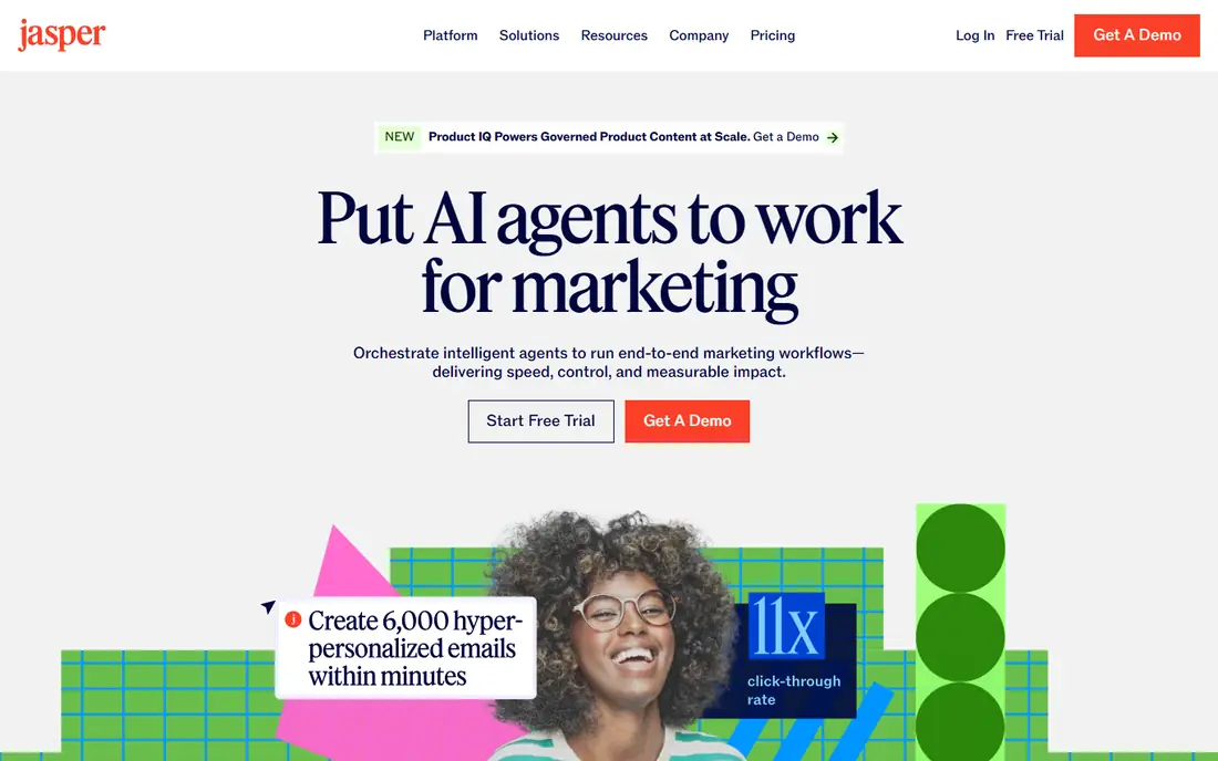 Jasper website