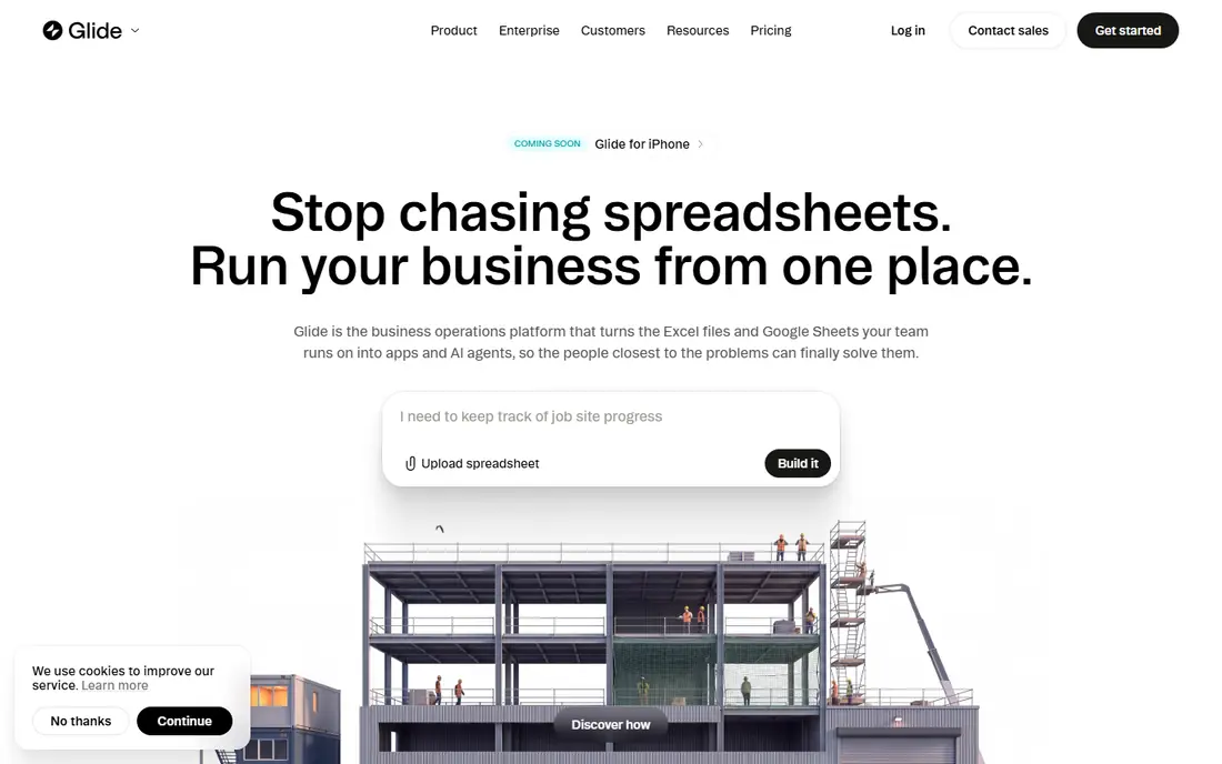 Glide website
