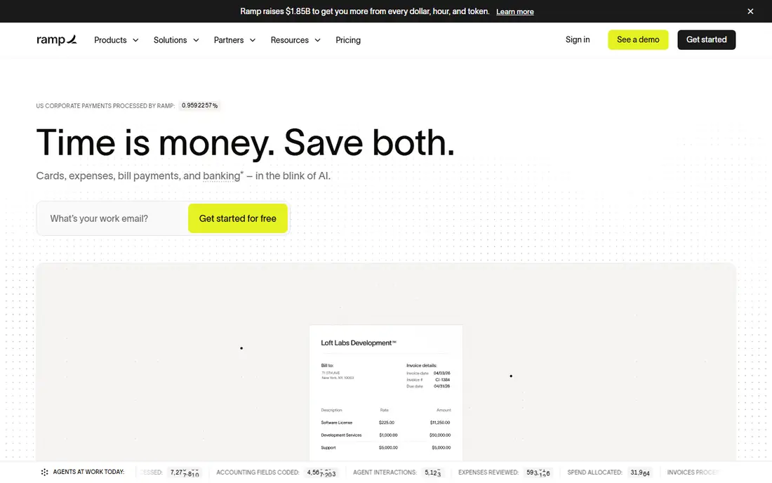 Ramp website