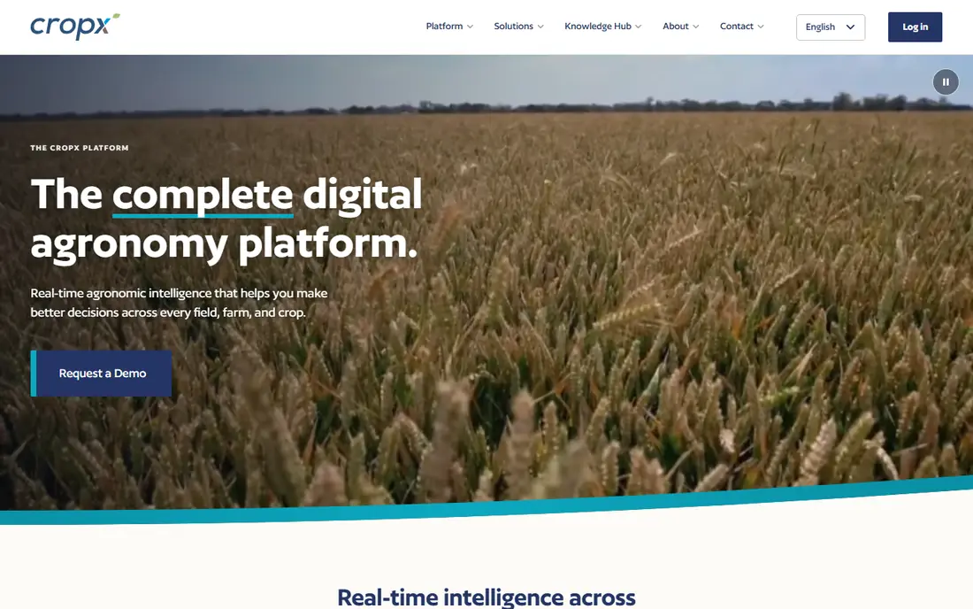 CropX website