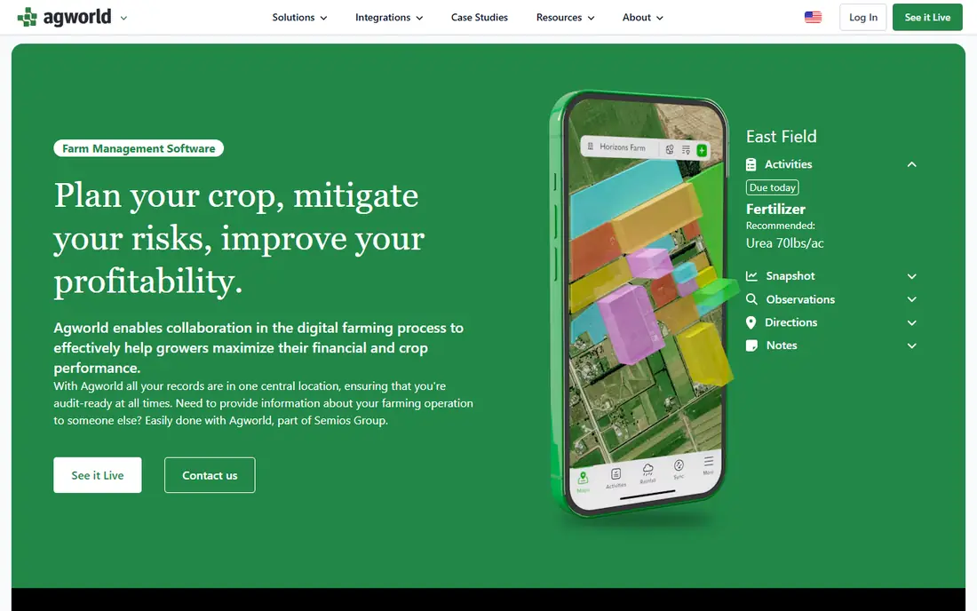 Agworld website