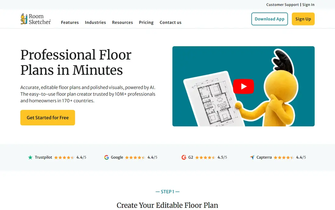 RoomSketcher website