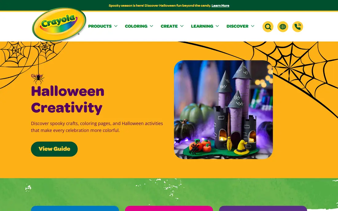 Crayola Create and Play website