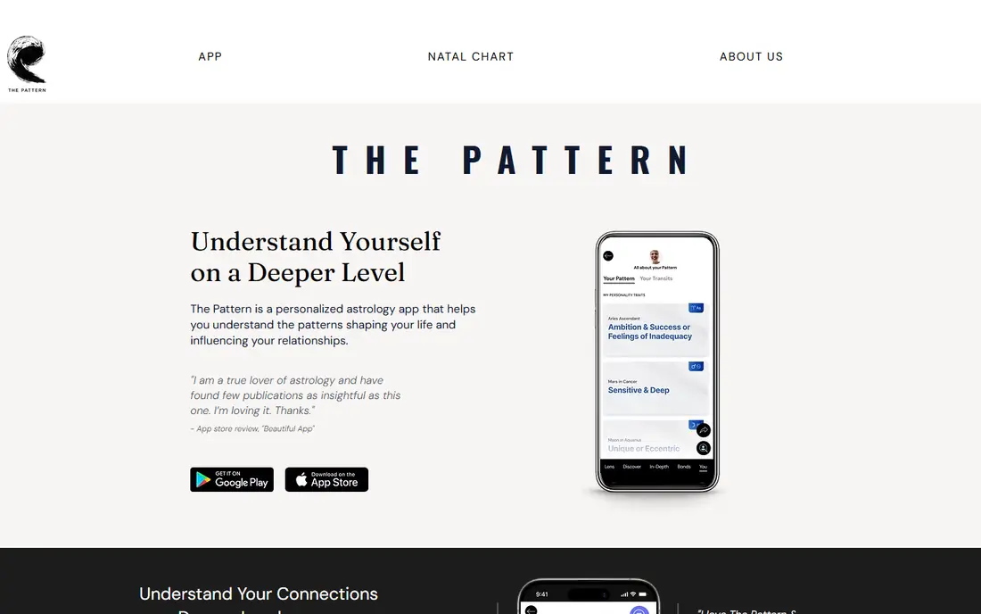 The Pattern website