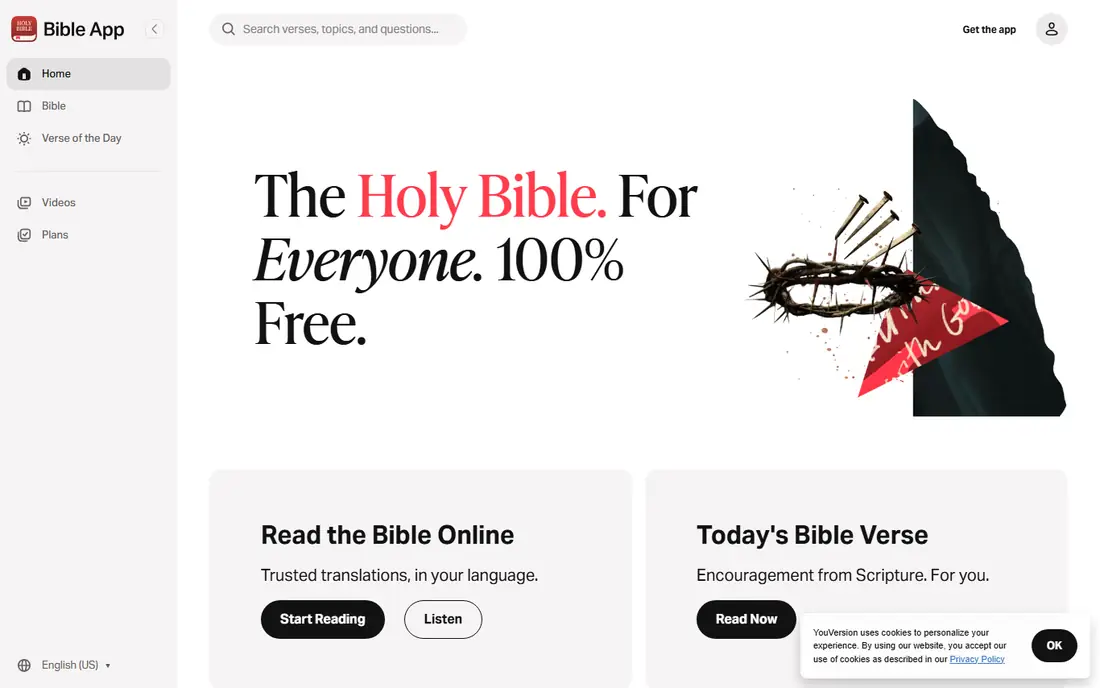YouVersion website