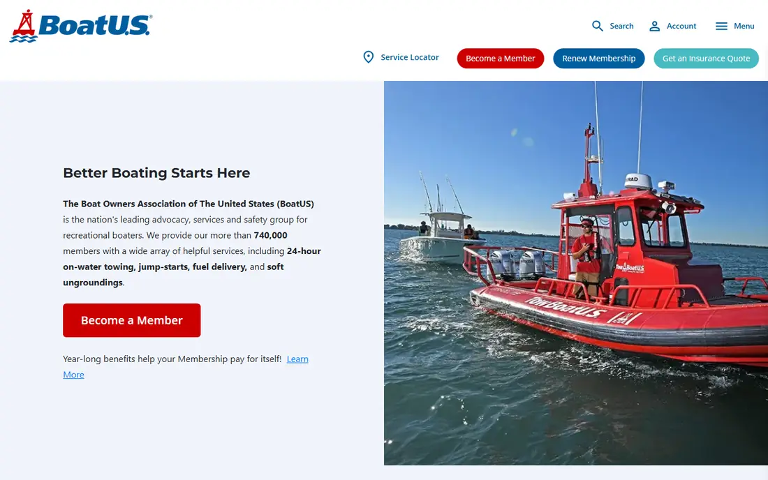 BoatUS website