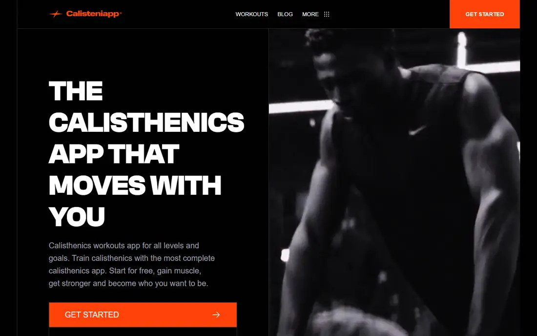 Calisteniapp website