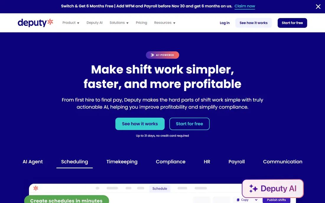 Deputy website