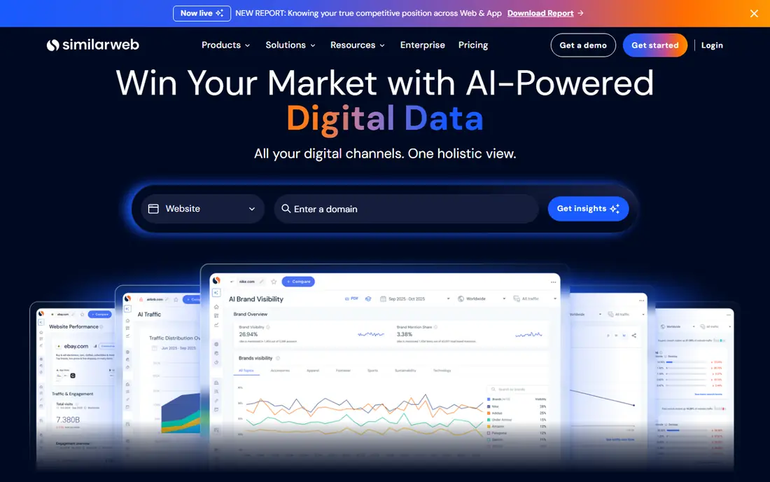 Similarweb website