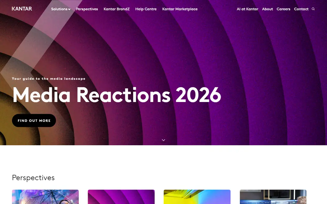 Kantar Marketplace website
