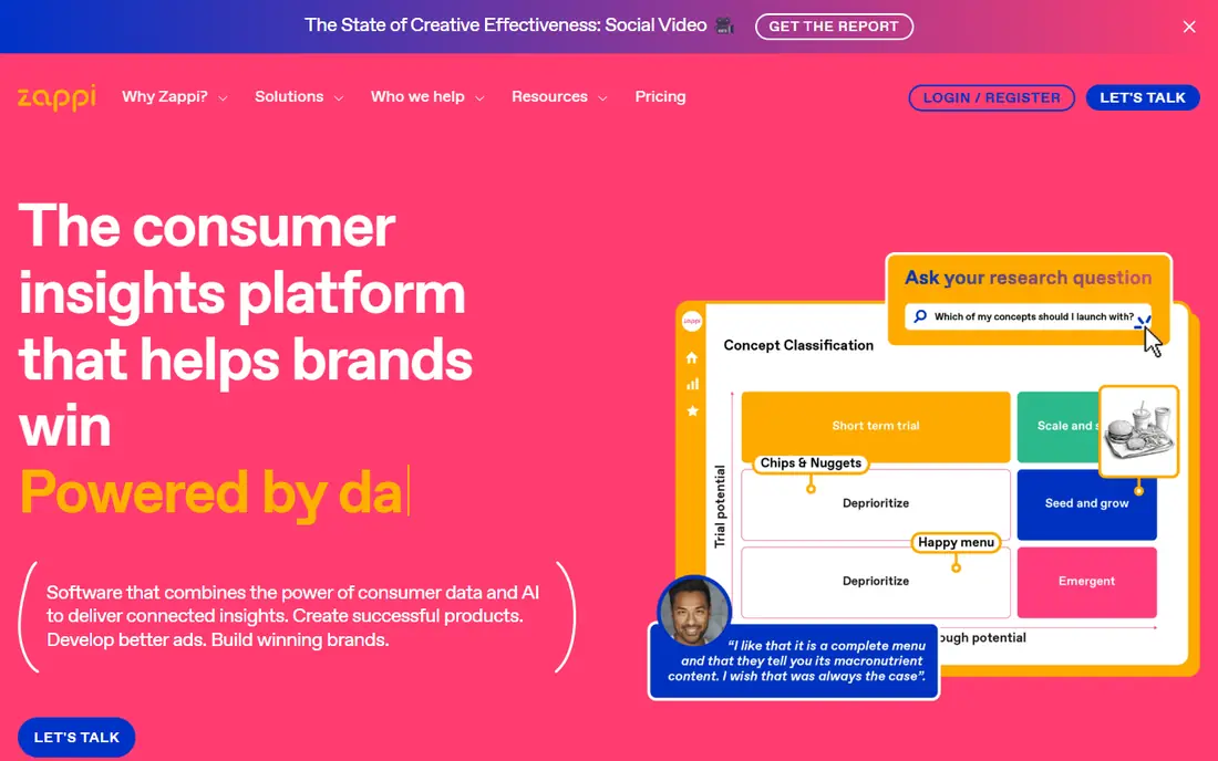 Zappi website