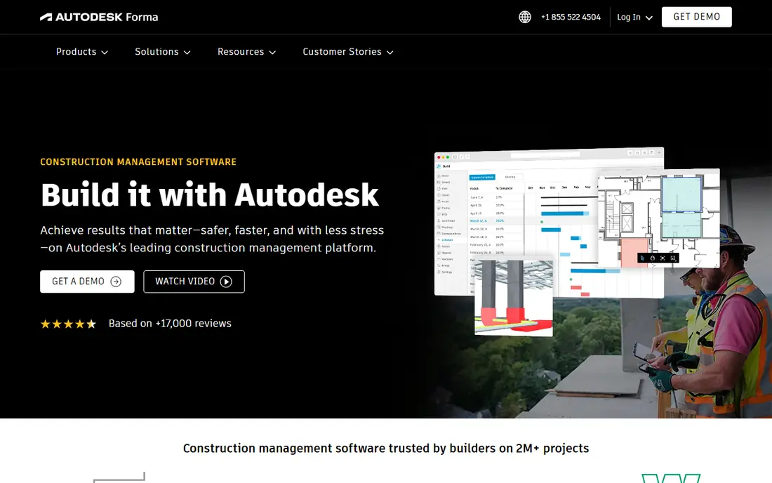 Autodesk Construction Cloud website