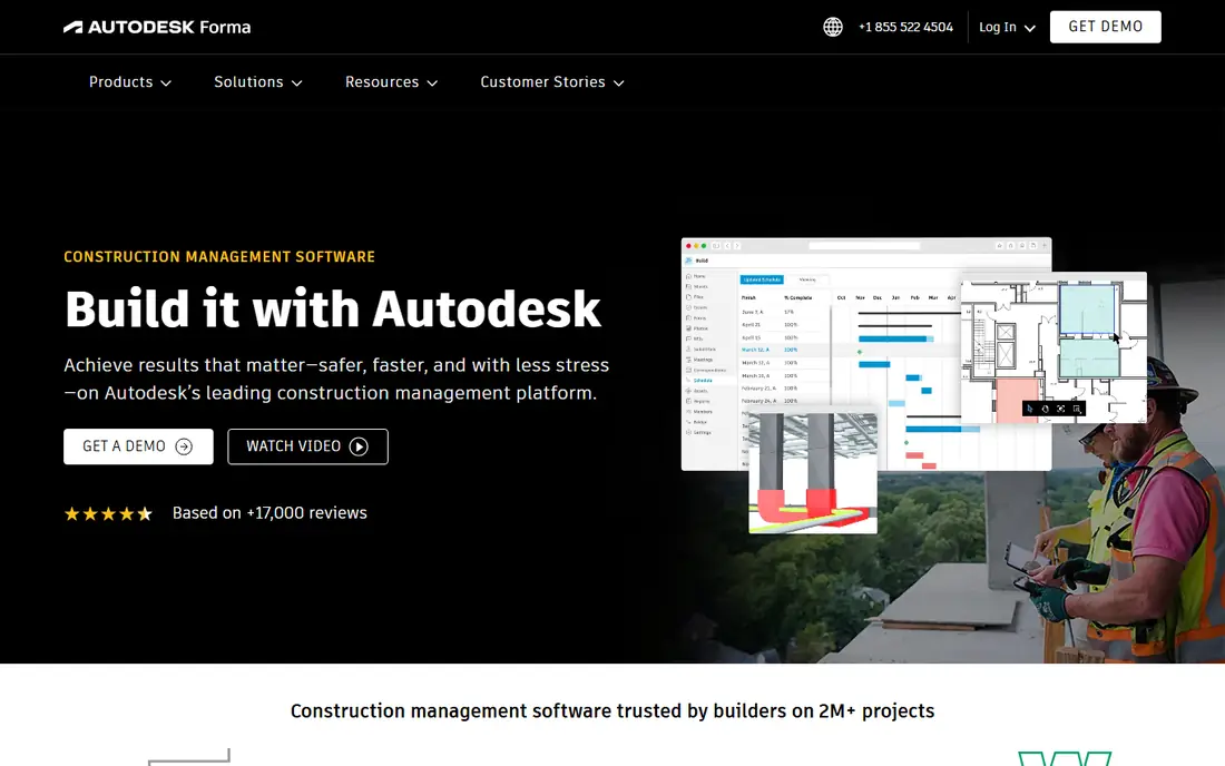 Autodesk Construction Cloud website