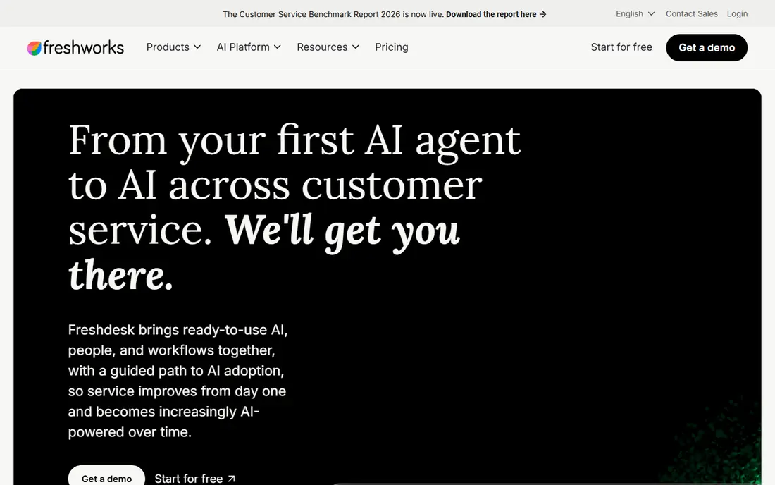 Freshdesk website
